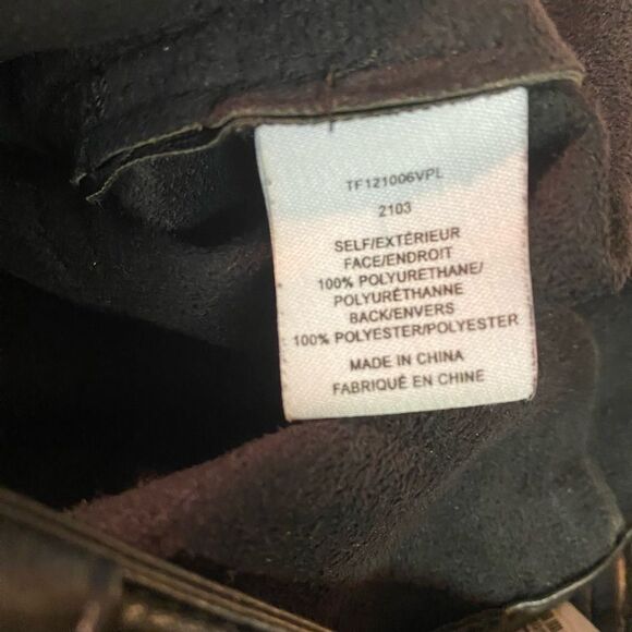 DEREK LAM 10 CROSBY Vegan Leather Joggers - Picture 9 of 10